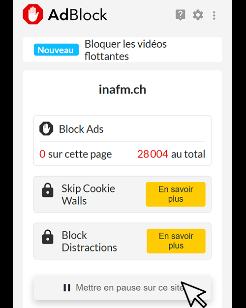 Aperçu Adblock